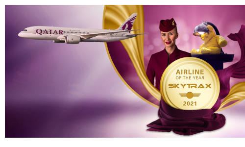 卡塔尔航空被Skytrax评为“2021年度最佳航空公司” 成史上首家六度获得这一业界至高荣誉的航司