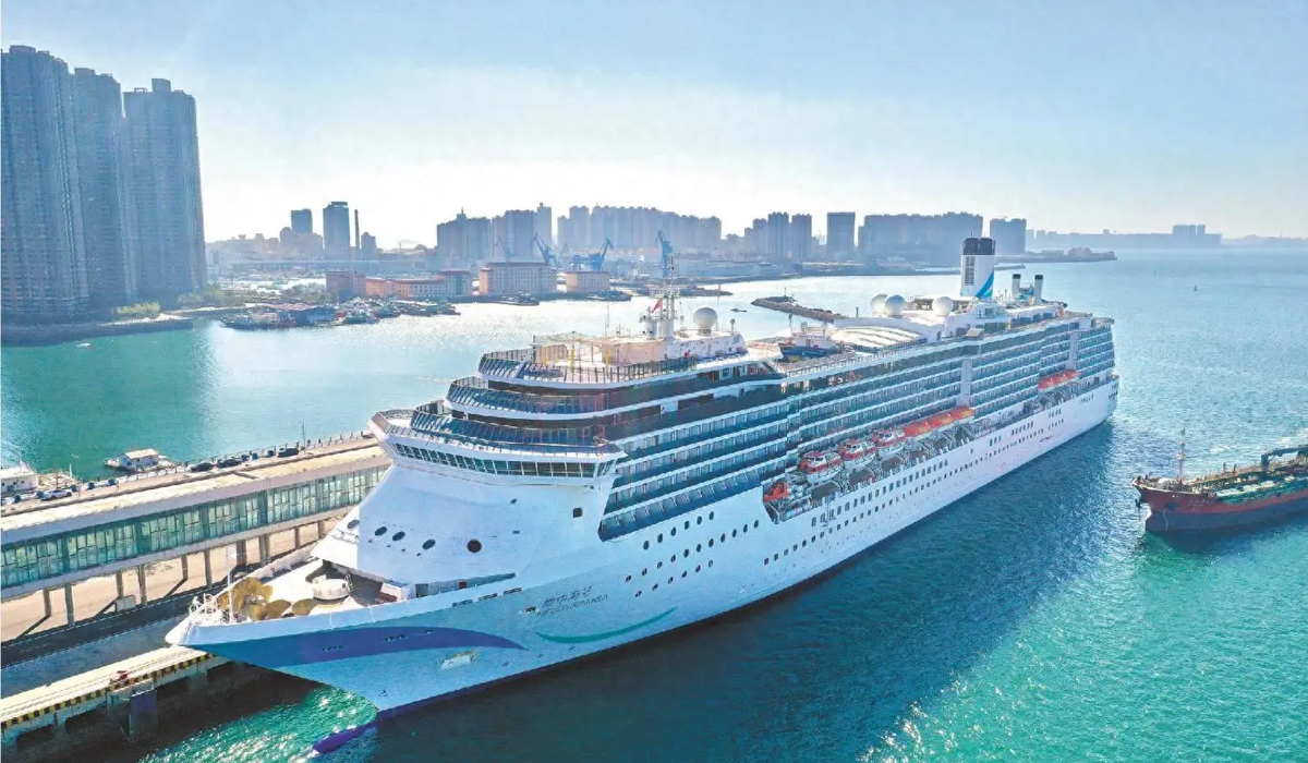 青岛邮轮旅游迎来新机遇 乘坐邮轮来华的外国旅游团可免签入境